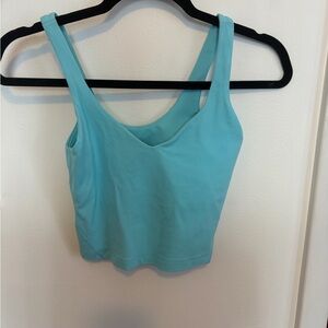 lululemon athletica Blue Tank Top